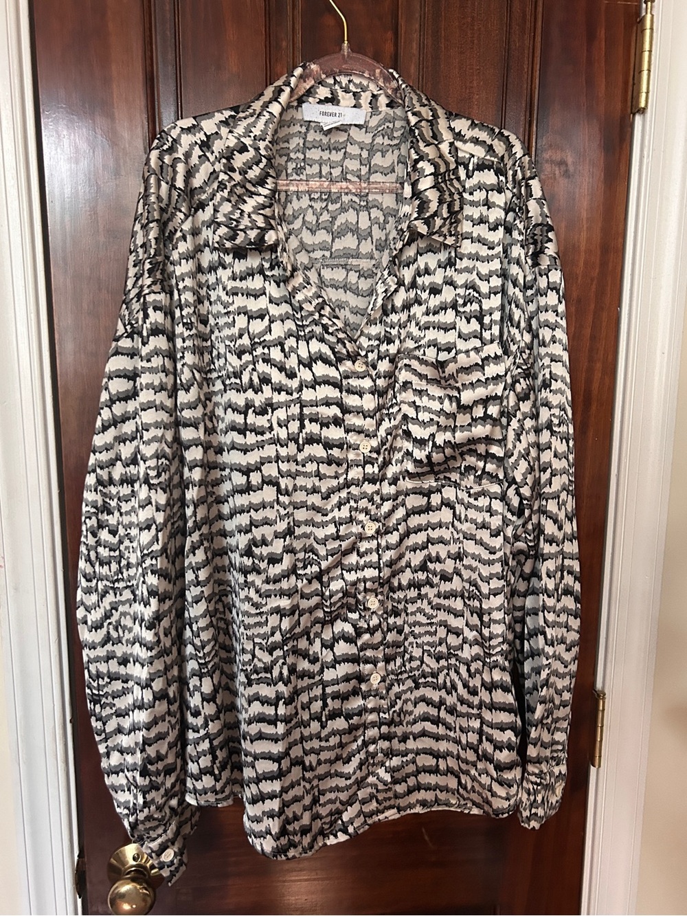 Patterned Button Up